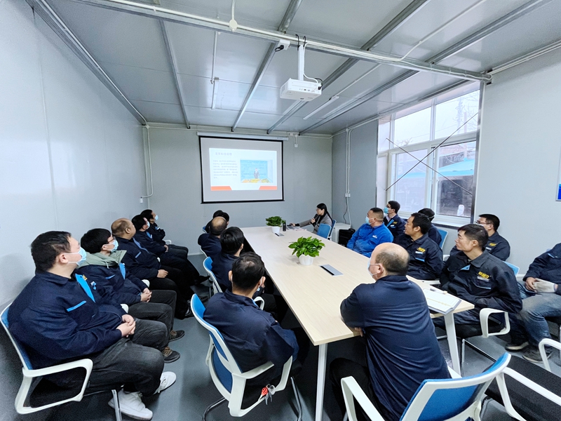 佰思特厂区新员工入职培训顺利举行